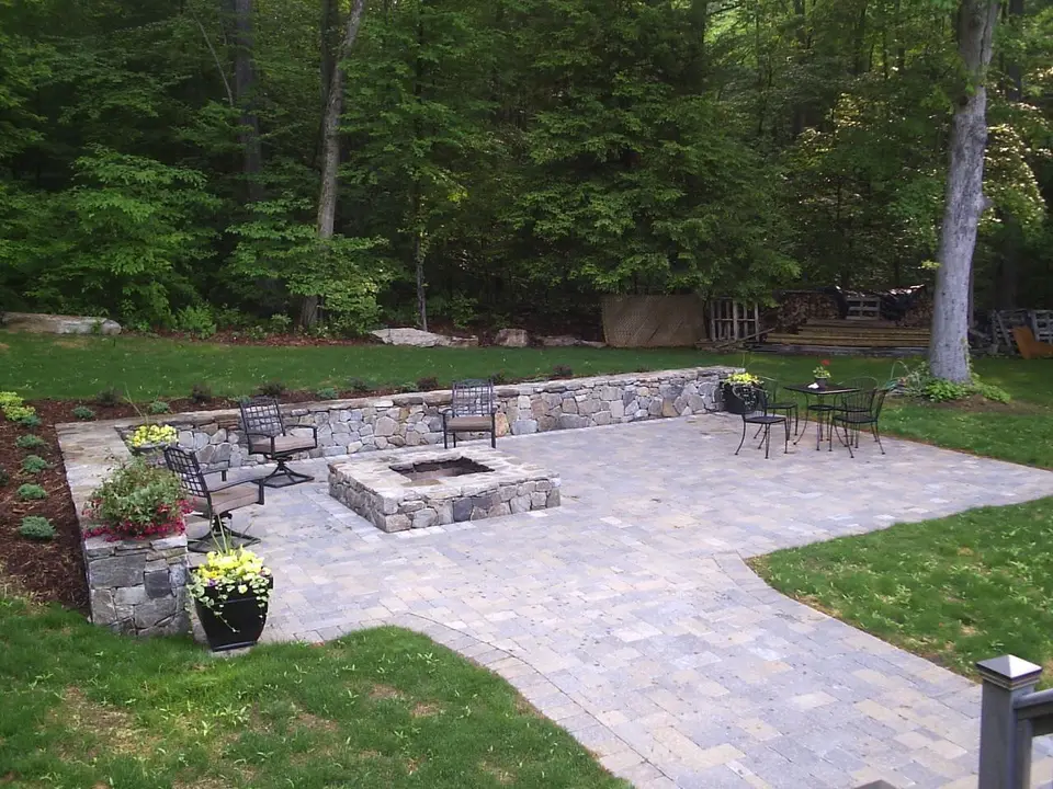 Patio and Firepit, project by J&M Landscape Design