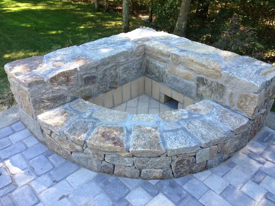 Stone Feature, project by J&M Landscape Design