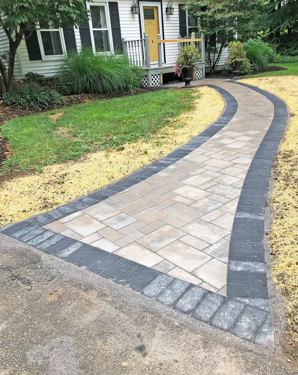 Walkway, project by J&M Landscape Design